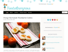 Tablet Screenshot of foodieanonymous.com